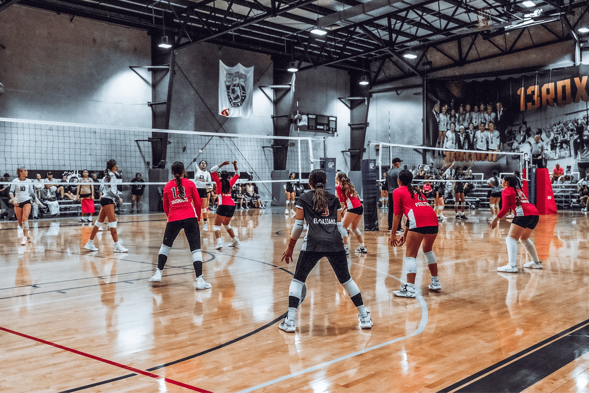 Tryouts at Evolution Volleyball Club